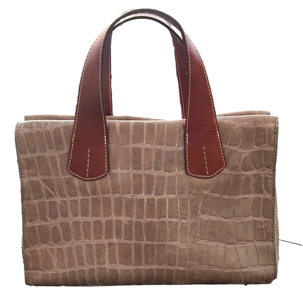 Nino Bossi Croc Embossed Leather Purse